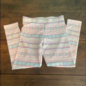 Girls Fleece Lined Leggings